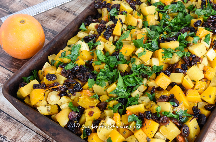 Great Tasting Roasted Vegs, a Tasty NEW Recipe, and 5 Squash TIPS